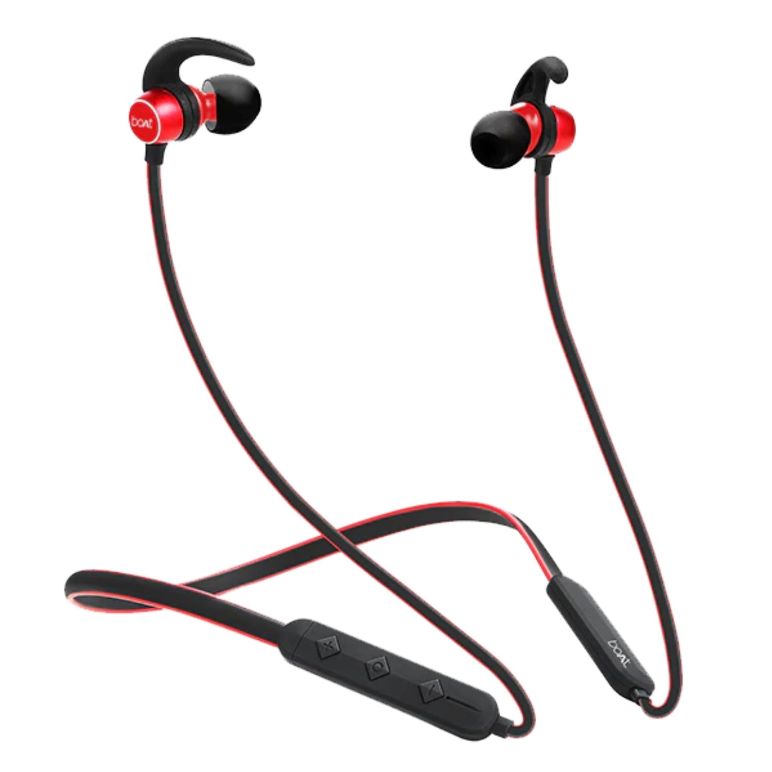 boAt In-Ear Neckband Headphones Red boAt Rockerz 255R In-Ear Neckband Headphone