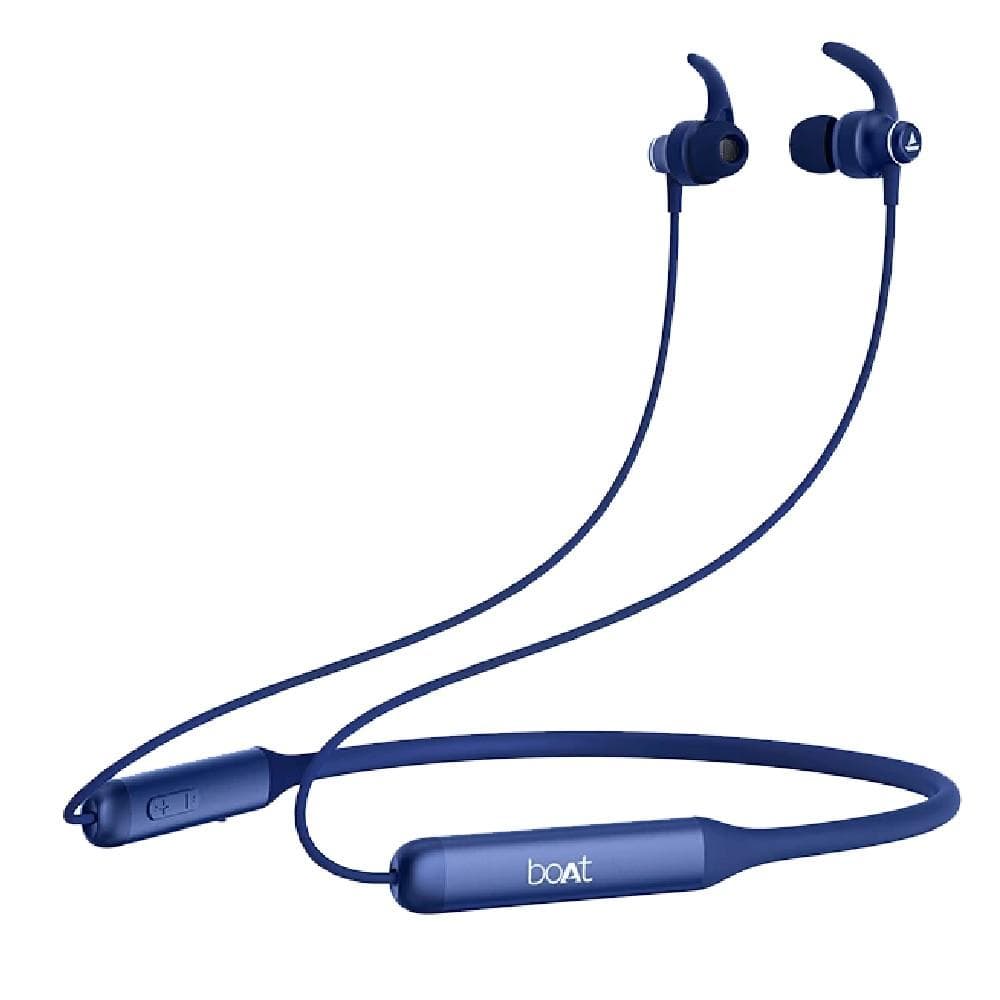 boat in-ear neckband headphones royal blue boat rockerz 338 in-ear neckband headphone #color_royal-blue