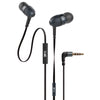 boAt In-Ear Wired Headphones Black boAt BassHeads 220 In Ear Wired Headphone With Mic