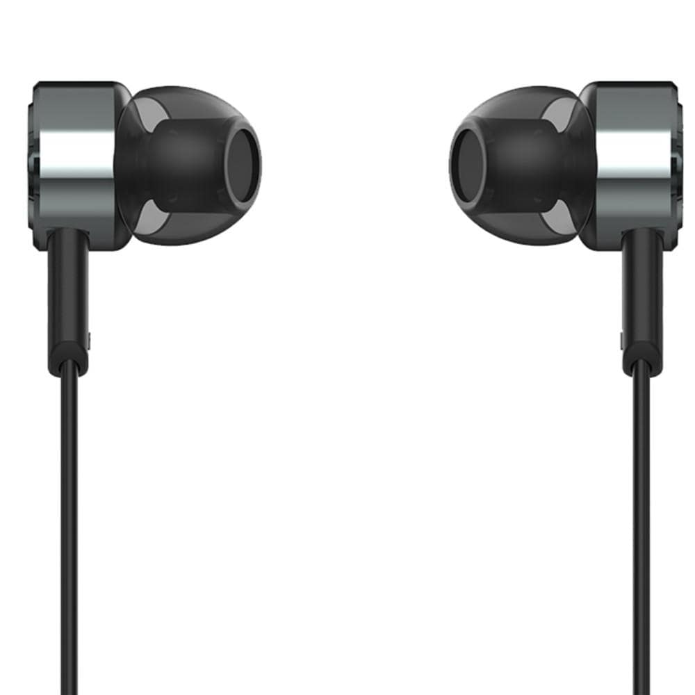boat in-ear wired headphones boat bassheads 122 in ear wired headphone with mic- gun metal