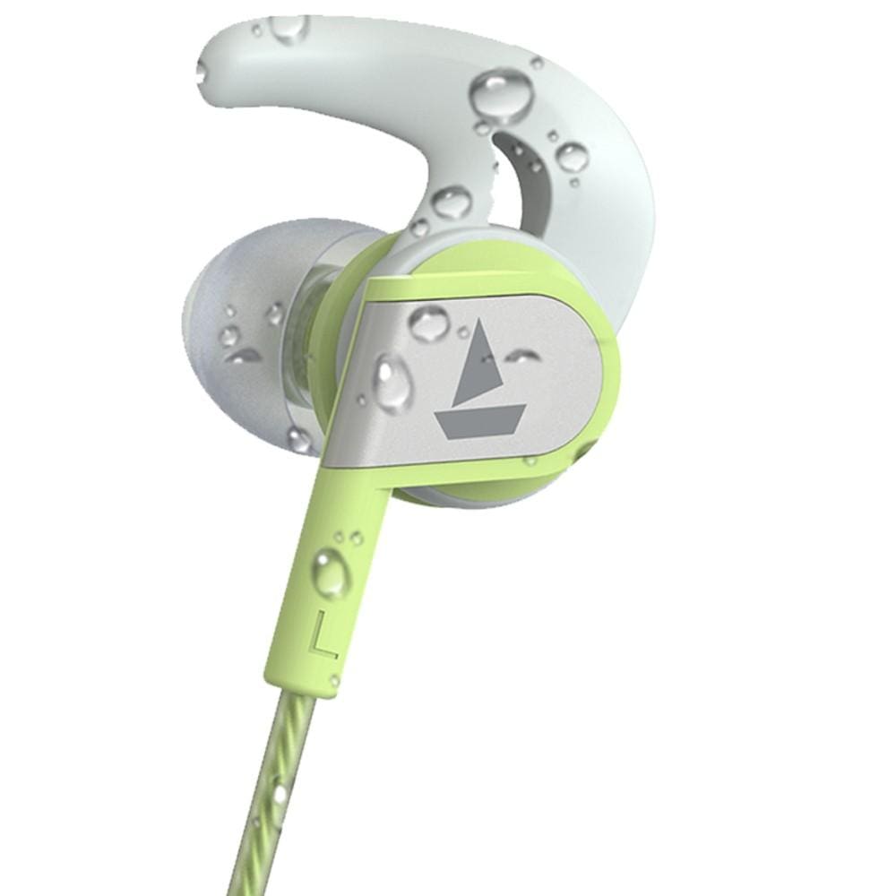 boat in-ear wired headphones boat bassheads 242 in ear wired headphone with mic #color_spirit-lime