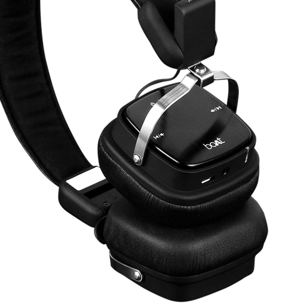 boat on-ear wireless headphones boat rockerz 600 on ear wireless bluetooth headphone #color_black