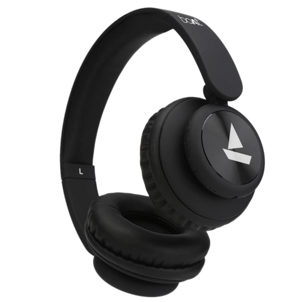 boat on-ear wireless headphones luscious black boat rockerz 450 on ear wireless bluetooth headphone