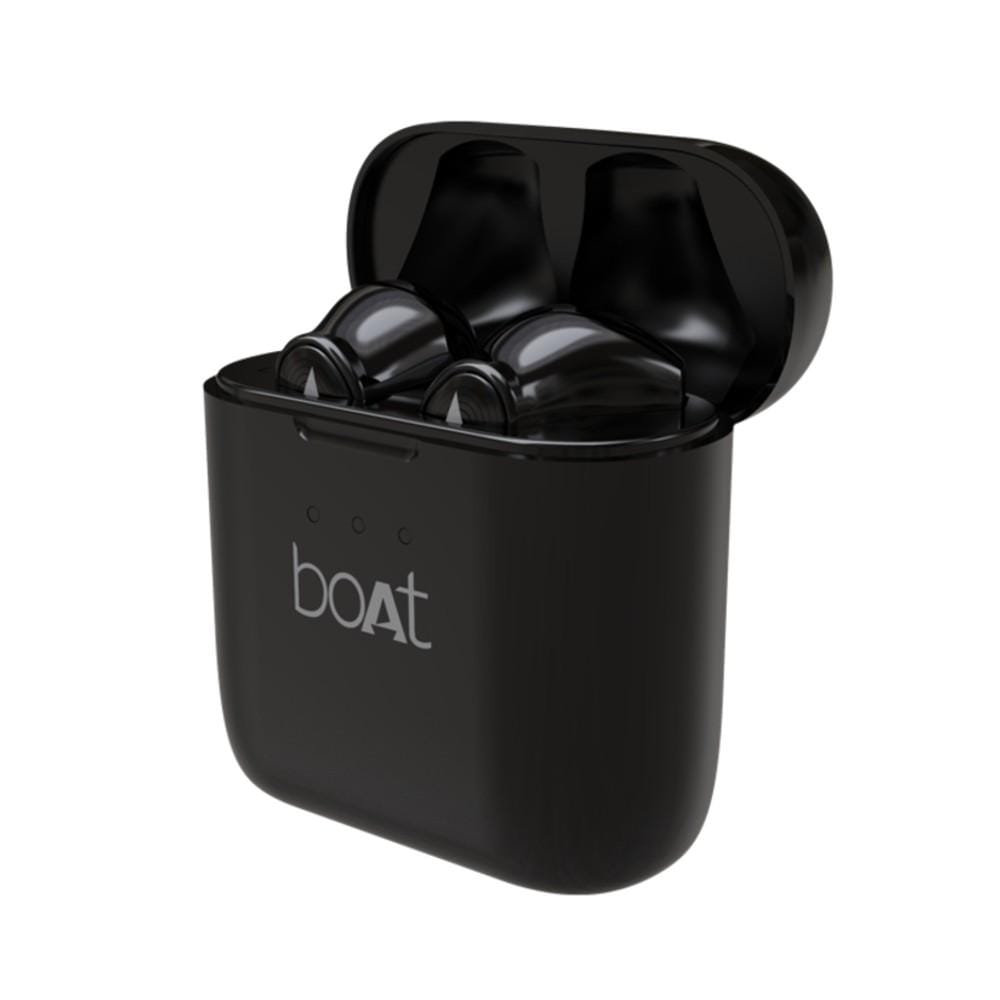 boat true wireless in-ear headphones boat airdopes 138 true wireless earbuds #color_active-black