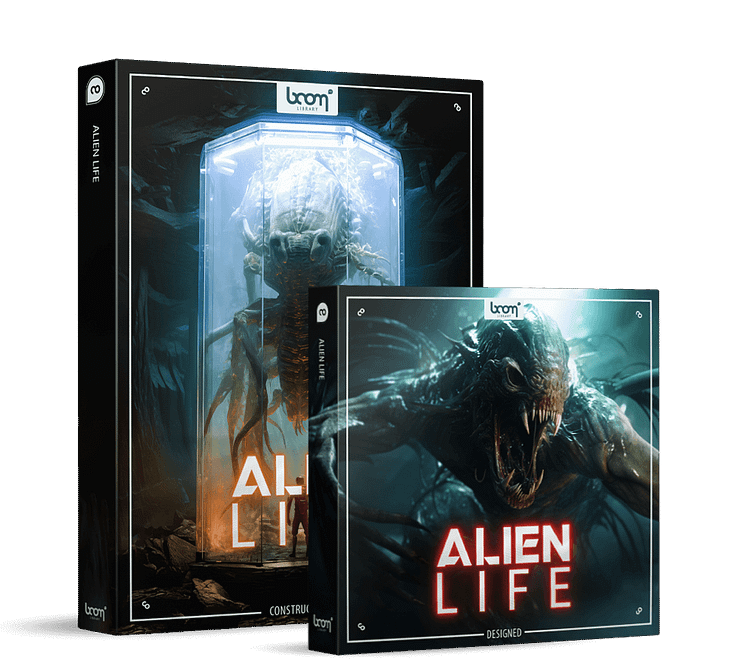 BOOM LIBRARY Cinematic Effects & Sound Samples Boom Alien Life Bundle: Alien Sound Effects – Professional Audio Software & Plugin