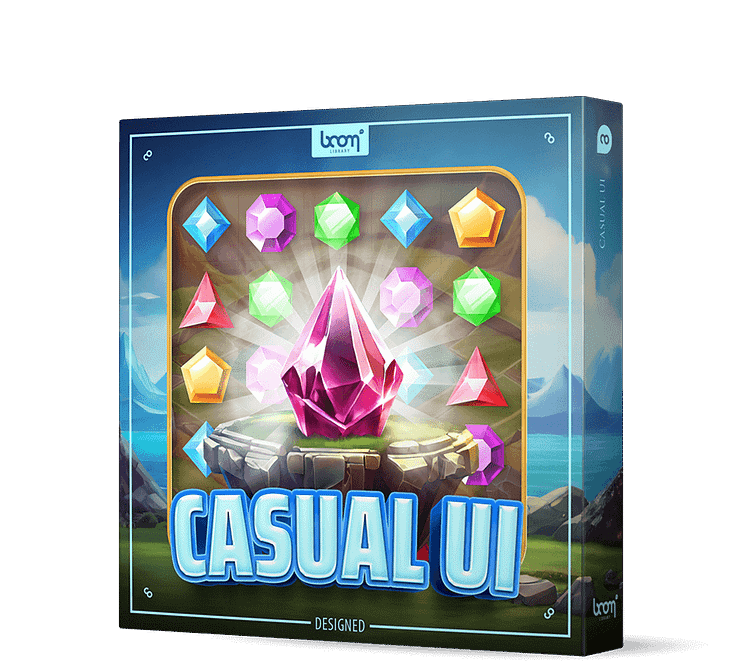 BOOM LIBRARY Cinematic Effects & Sound Samples Boom Casual UI DESIGNED: Casual User Interface