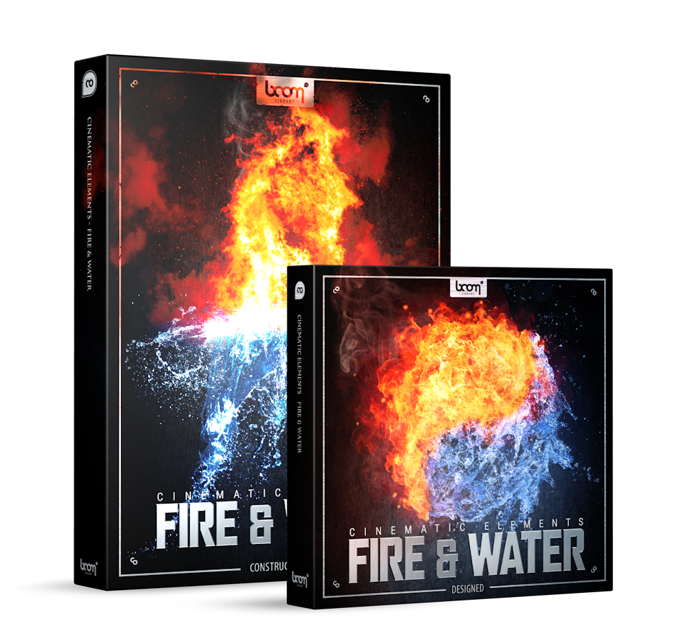 BOOM LIBRARY Cinematic Effects & Sound Samples Boom Cinematic Elements: Fire & Water Bundle