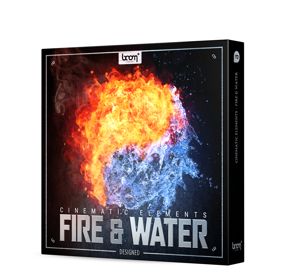 BOOM LIBRARY Cinematic Effects & Sound Samples Boom Cinematic Fire & Water Designed: Dramatic Weather Effects