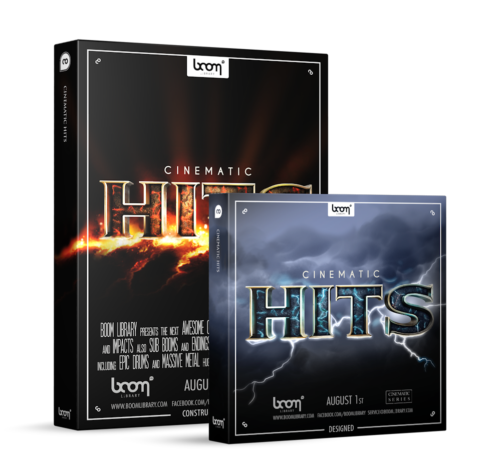 BOOM LIBRARY Cinematic Effects & Sound Samples Boom Cinematic Hits Bundle