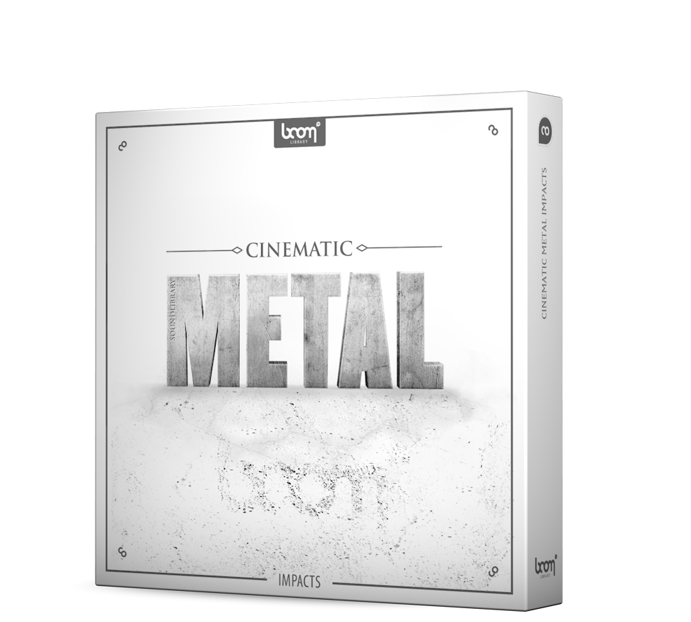BOOM LIBRARY Cinematic Effects & Sound Samples Boom Cinematic Metal 1 Sound Effects