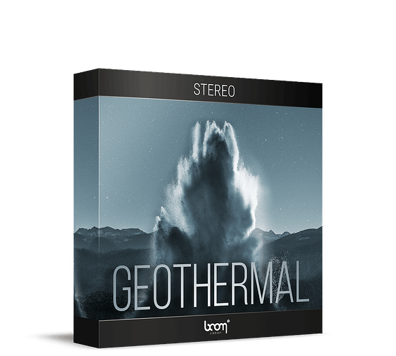 BOOM LIBRARY Cinematic Effects & Sound Samples Boom Geothermal STEREO: Eerie Underground Sounds