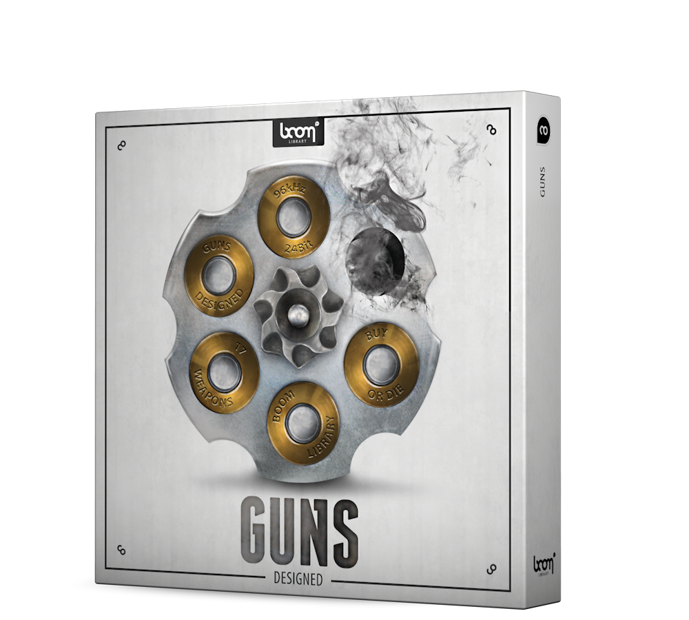 BOOM LIBRARY Cinematic Effects & Sound Samples Boom Guns Designed Sound Effects