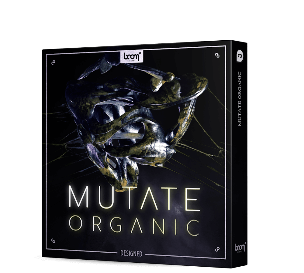 BOOM LIBRARY Cinematic Effects & Sound Samples Boom Mutate Organic Designed: Evolving Organic Sounds