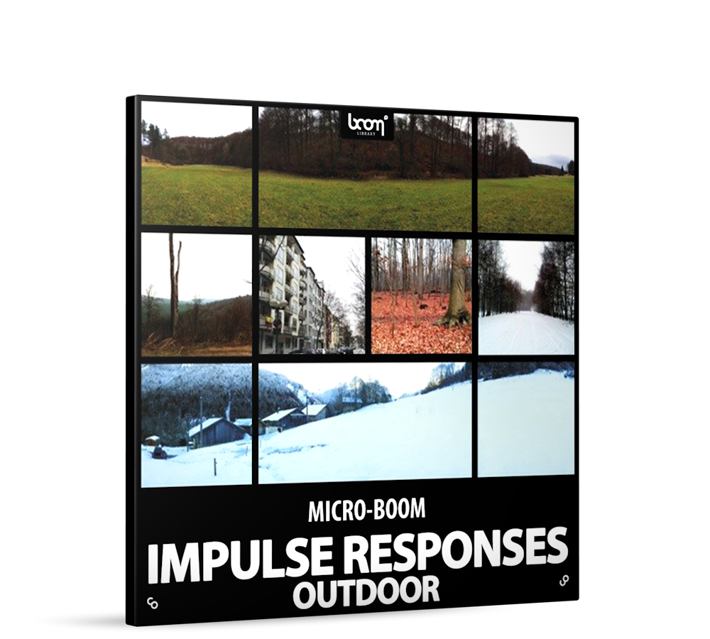 BOOM LIBRARY Cinematic Effects & Sound Samples Boom Outdoor Impulse Responses: Realistic Outdoor Ambience