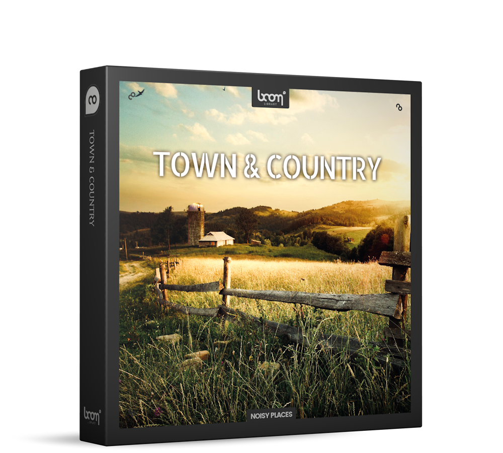BOOM LIBRARY Cinematic Effects & Sound Samples Boom Town & Country: Ambient Soundscapes – Professional Audio Software & Plugin
