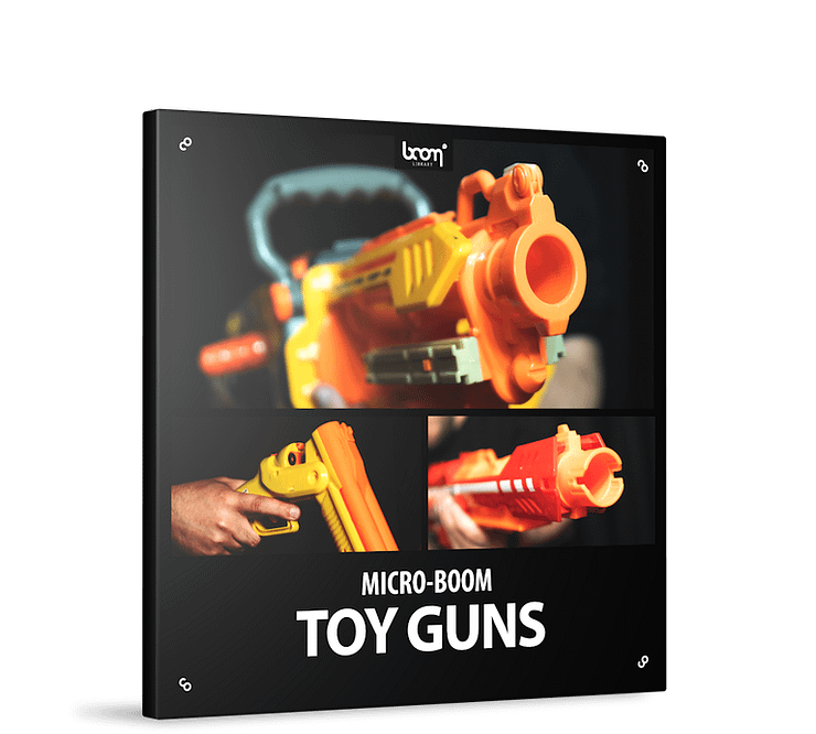BOOM LIBRARY Cinematic Effects & Sound Samples Boom Toy Guns: Toy Gun Sound Effects – Professional Audio Software & Plugin