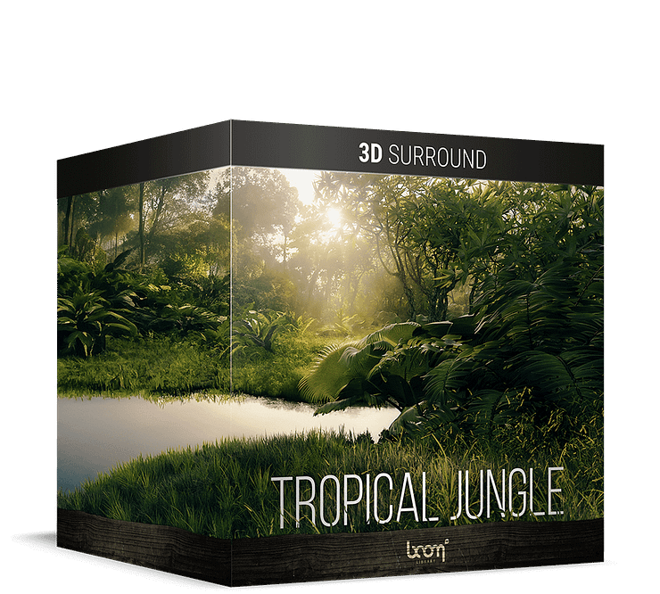 BOOM LIBRARY Cinematic Effects & Sound Samples Boom Tropical Jungle SURROUND: Tropical Jungle Ambience