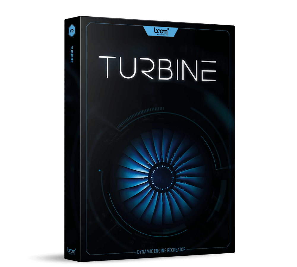 BOOM LIBRARY Cinematic Effects & Sound Samples Boom Turbine Sound Effects Library