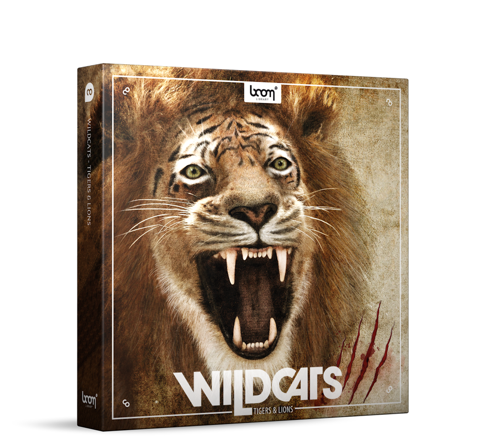 BOOM LIBRARY Cinematic Effects & Sound Samples Boom Wildcats Sound Effects Library