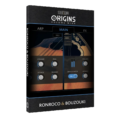 BOOM LIBRARY Cinematic Effects & Sound Samples Sonuscore Origins Vol.9 Ronroco & Bouzouki: Ronroco and Bouzouki