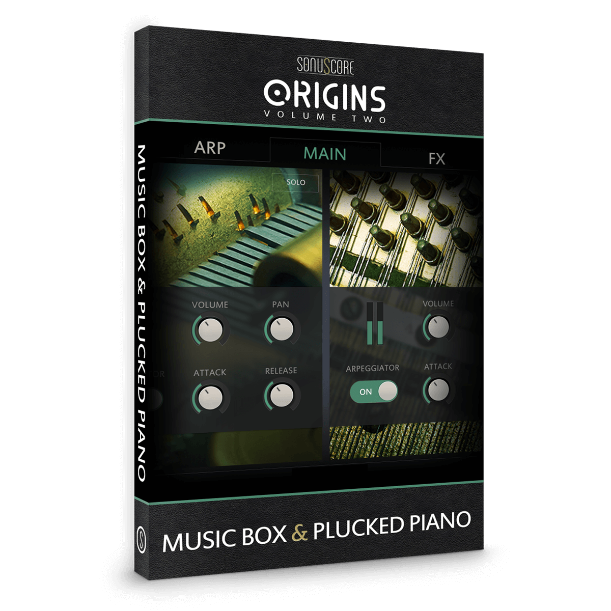 BOOM LIBRARY Cinematic Effects & Sound Samples Sonuscore Vol. 2 Music Box & Plucked Piano: Music Box and Plucked Piano