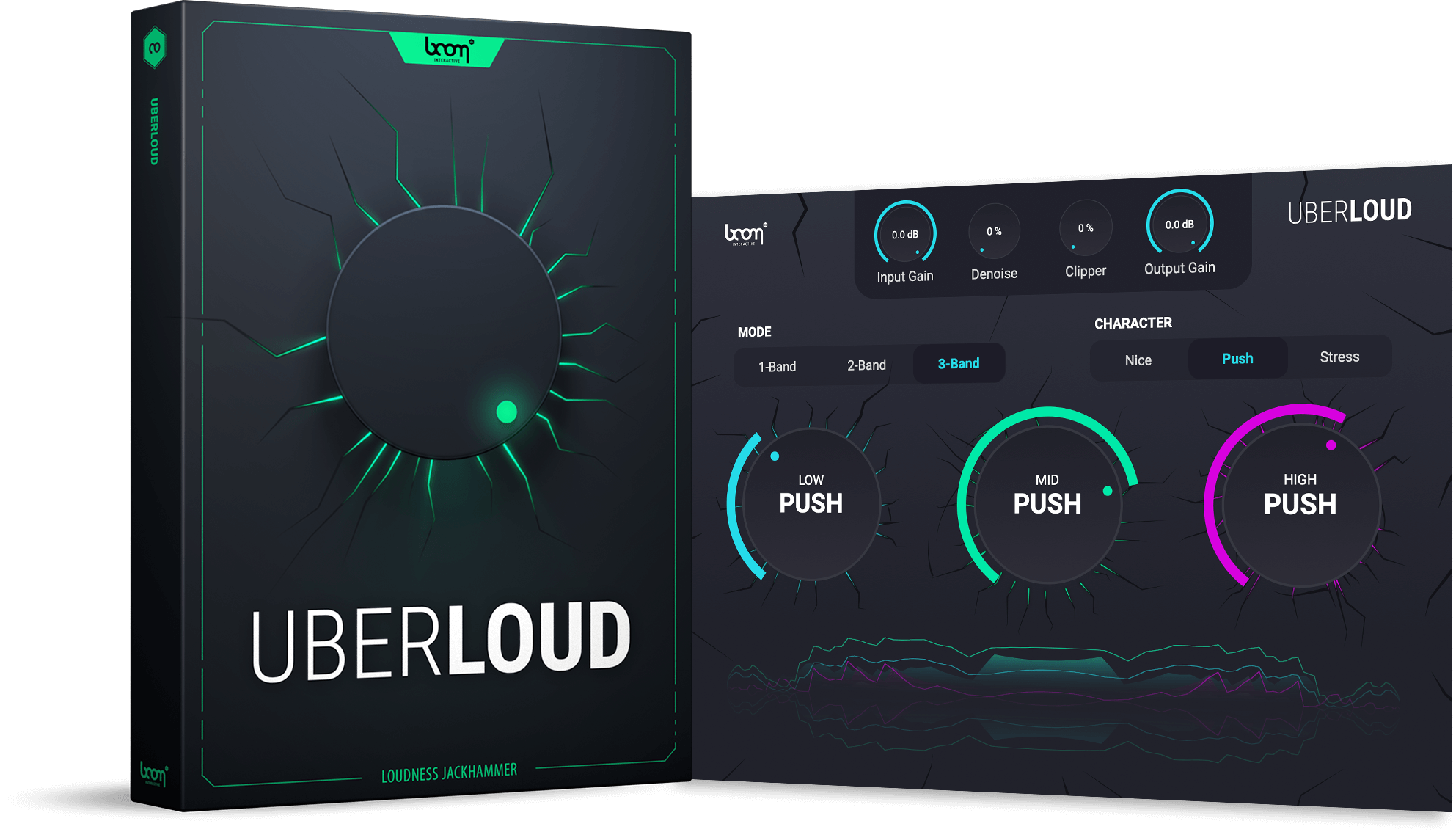 BOOM LIBRARY Virtual Processors BOOM Uberloud: Loudness Plugin