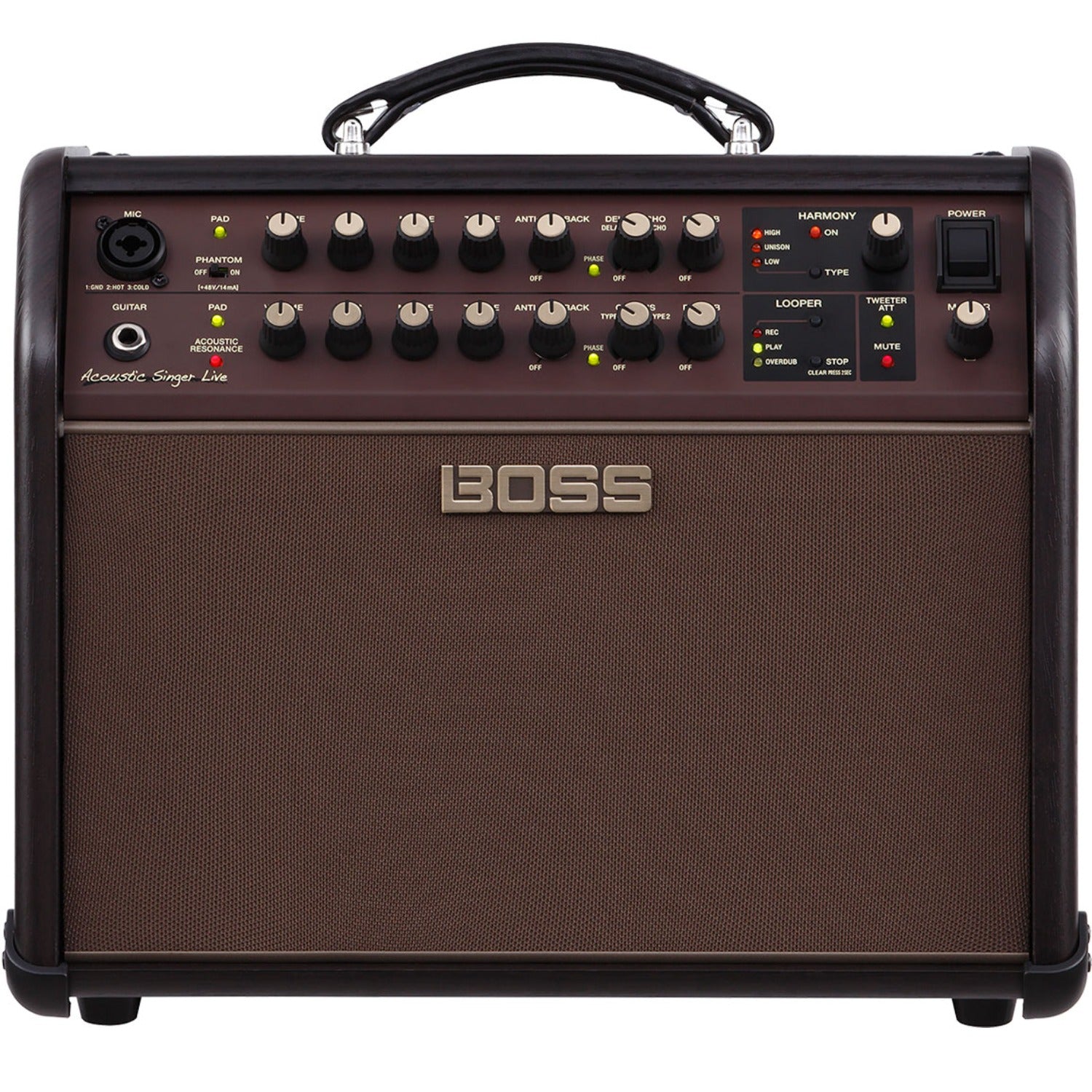 Boss Acoustic Guitar Amplifiers Boss ACS-LIVE Acoustic Singer Live Guitar Amplifier