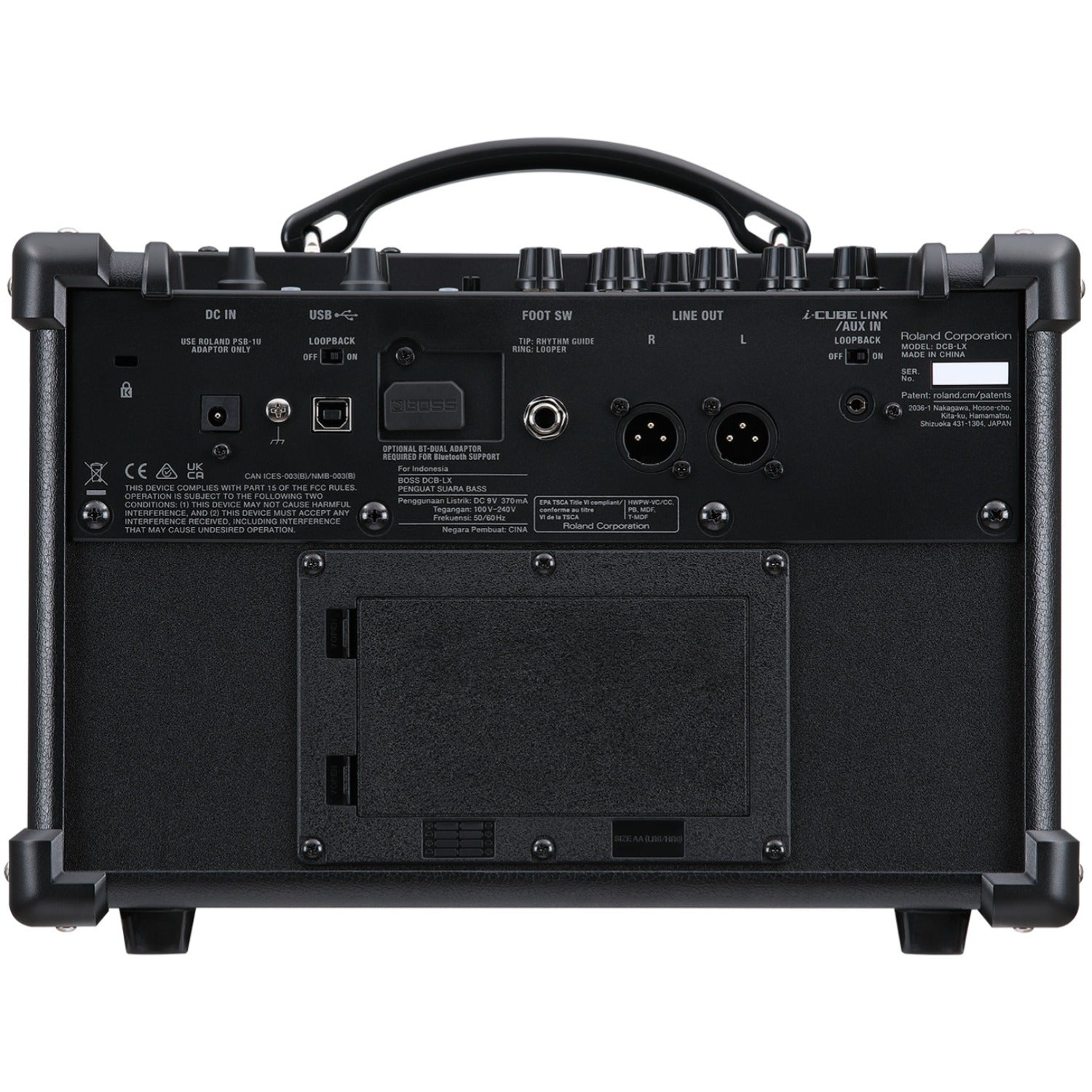 Boss Bass Combo Amplifiers Boss Dual Cube LX Bass Amplifier