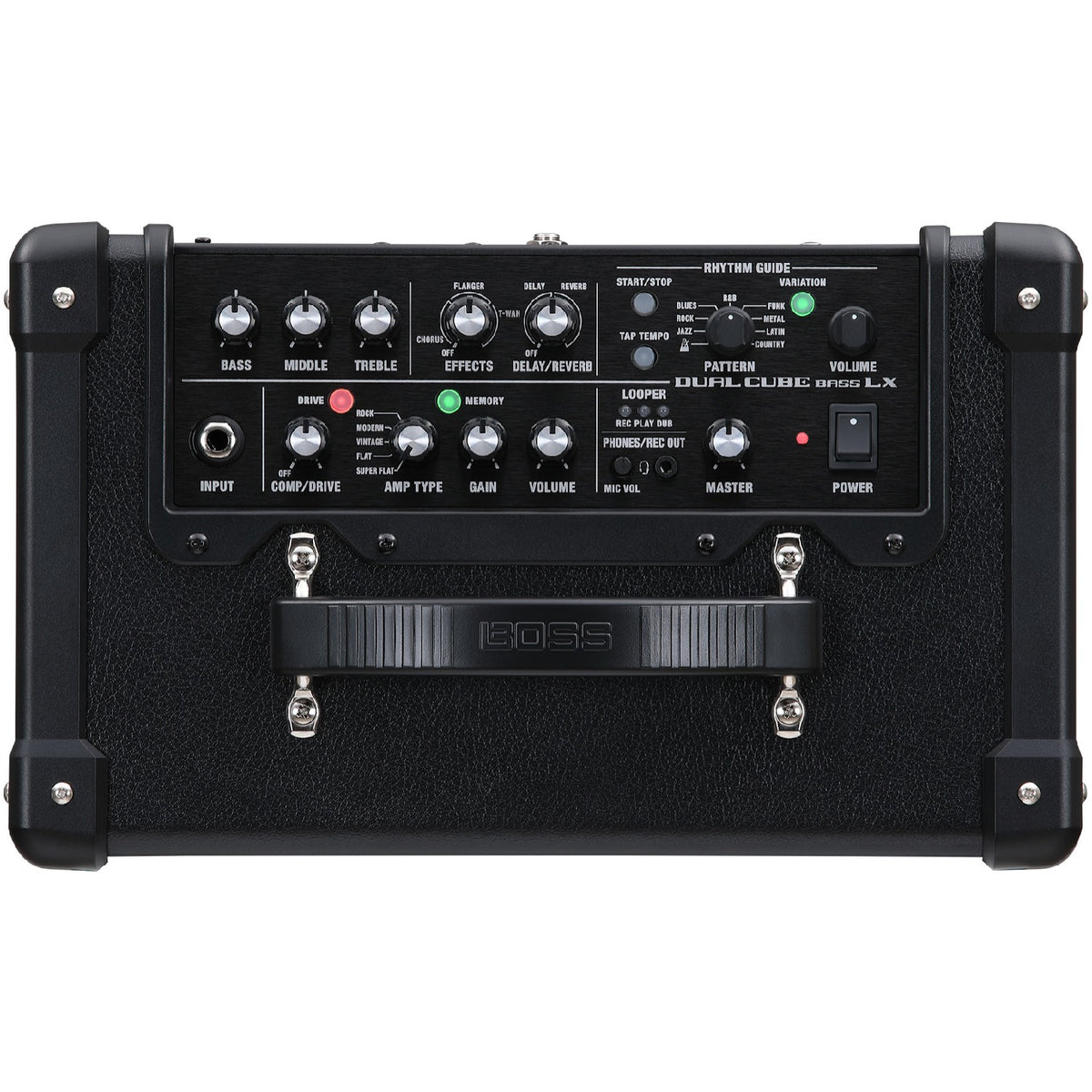 Boss Bass Combo Amplifiers Boss Dual Cube LX Bass Amplifier