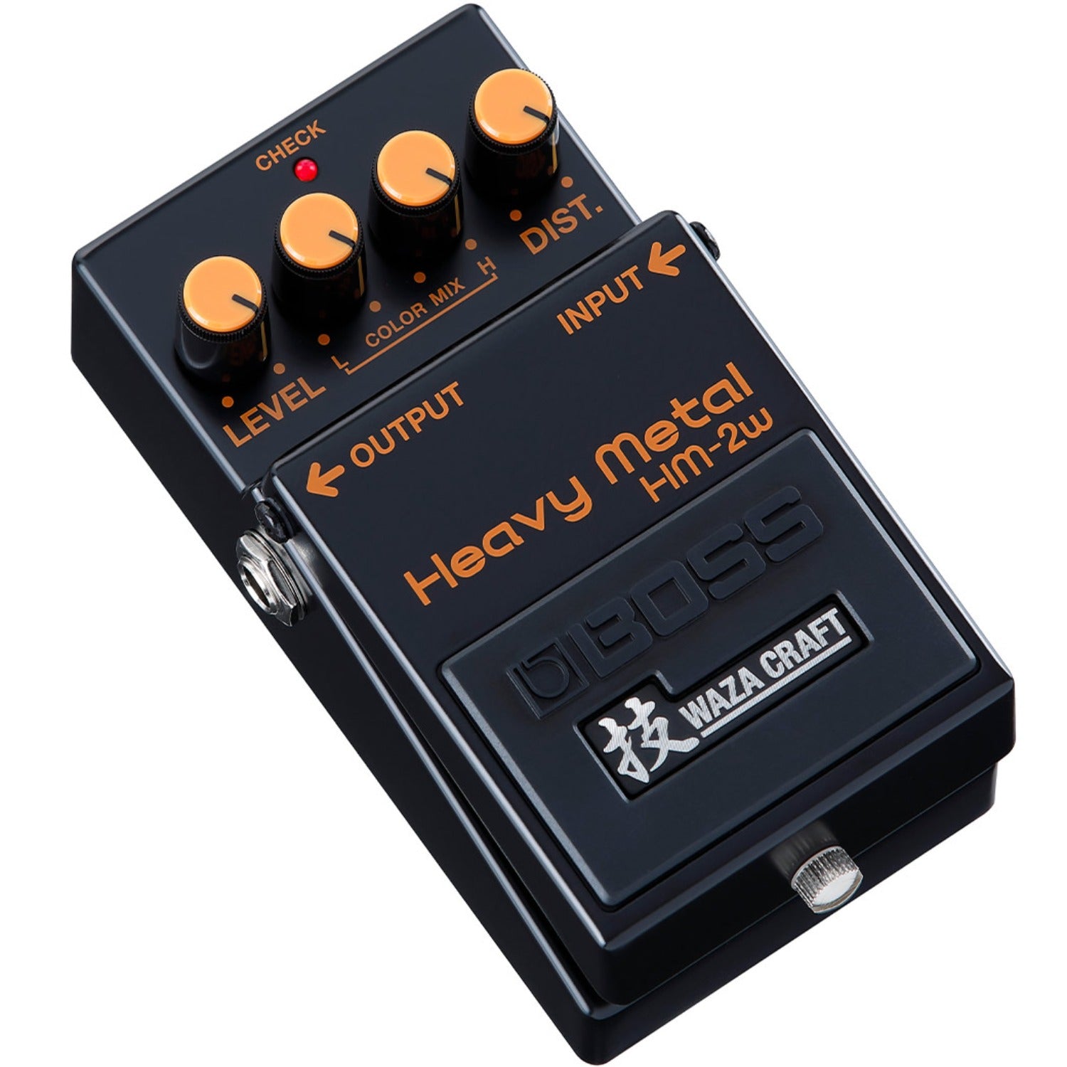 Boss Distortion Pedals Black Boss HM-2W Heavy Metal Waza Craft Distortion Pedal