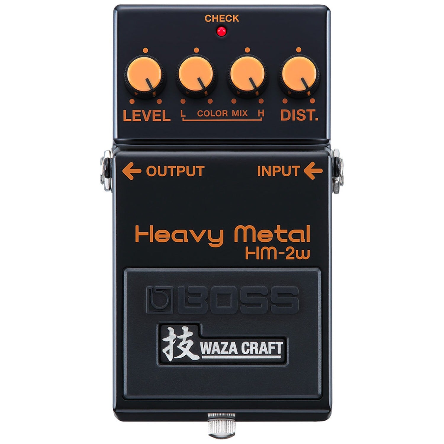 Boss Distortion Pedals Black Boss HM-2W Heavy Metal Waza Craft Distortion Pedal