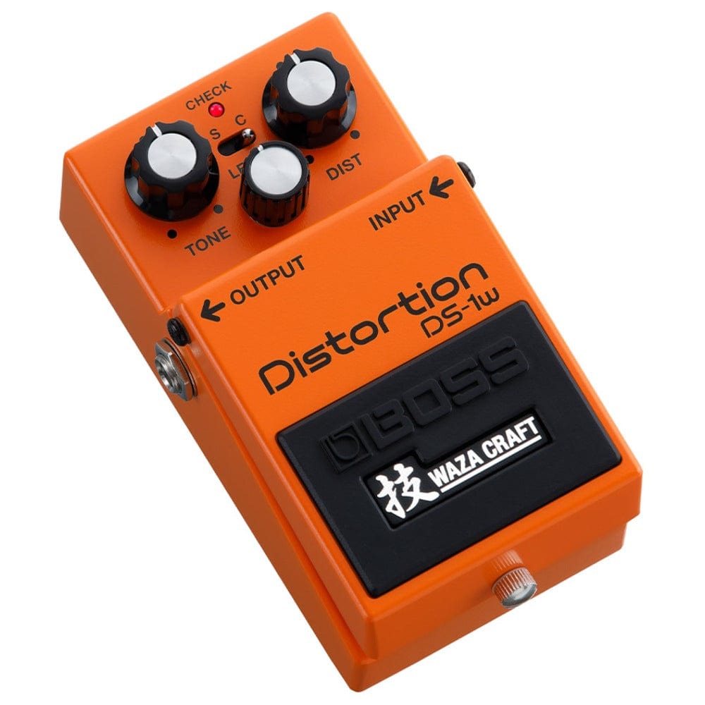 boss effect pedals boss ds-1w waza craft distortion pedal