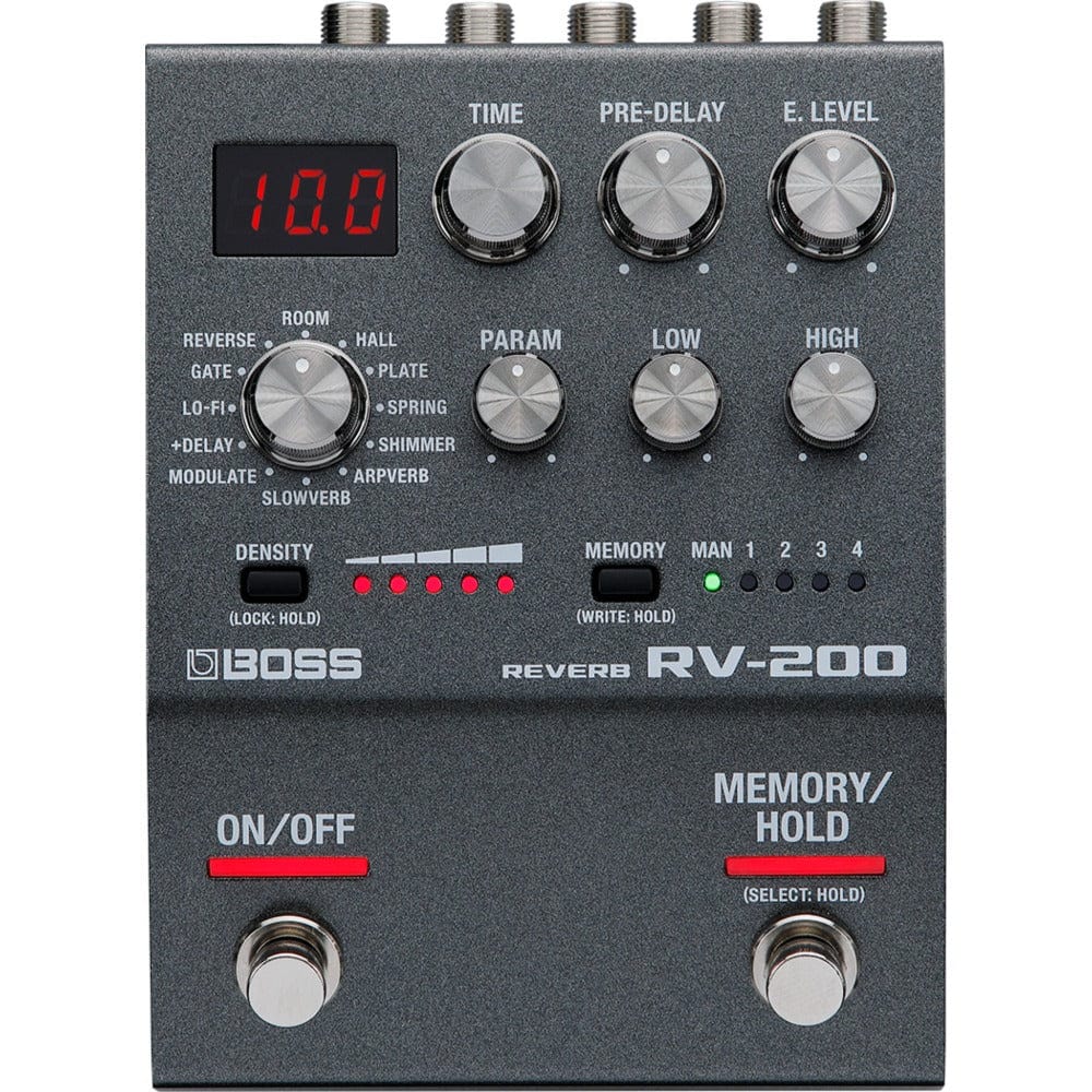 Boss Effect Pedals Boss RV-200 Reverb Pedal