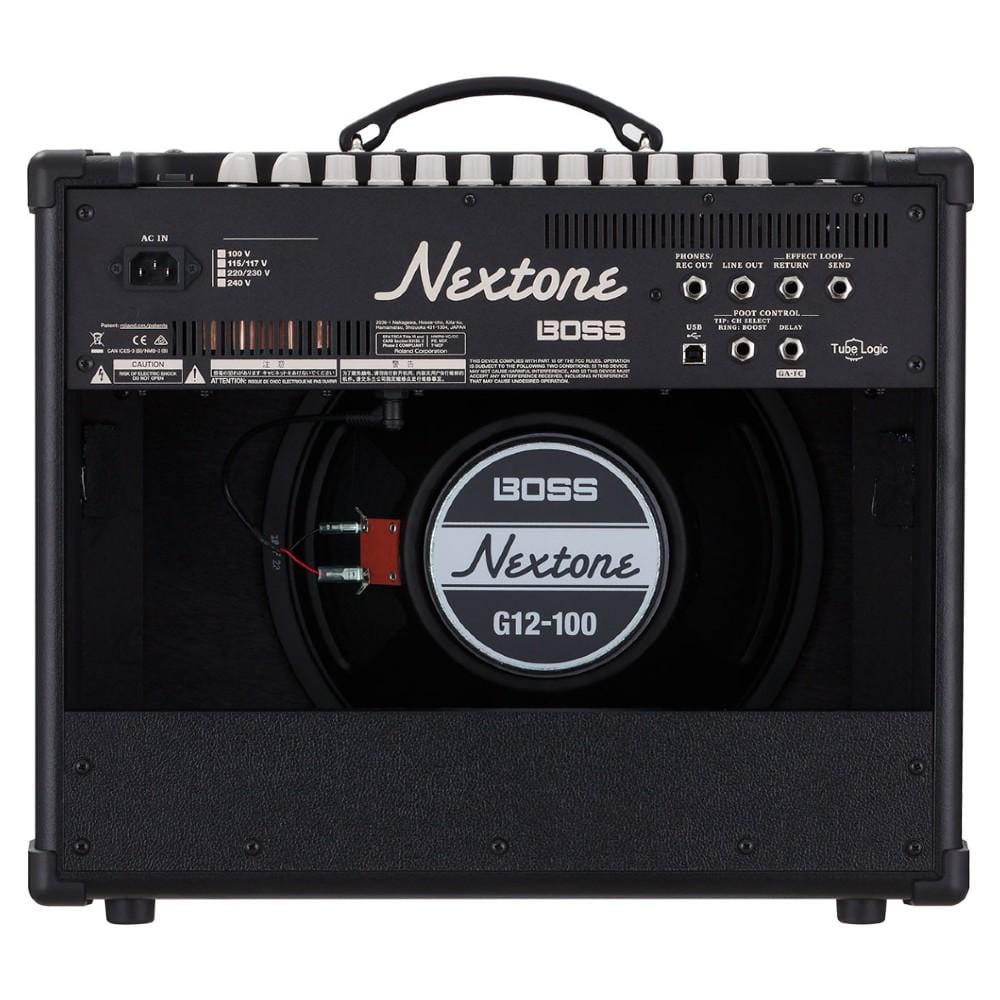 boss guitar amplifiers boss nex-stage nextone stage 40w combo amplifier for electric guitars