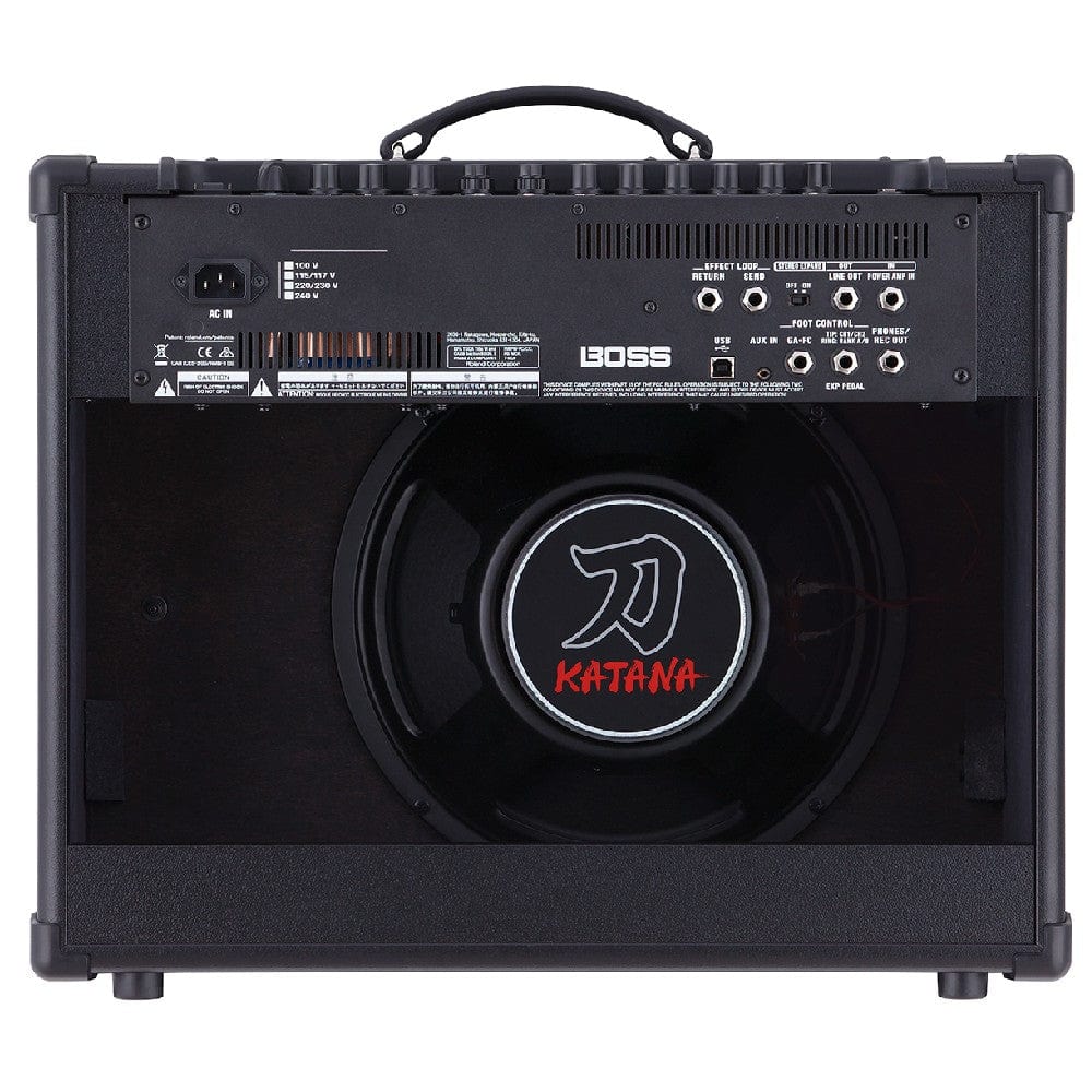 boss guitar combo amplifiers boss katana-100 mkii 100 watt 12 inch guitar amplifier