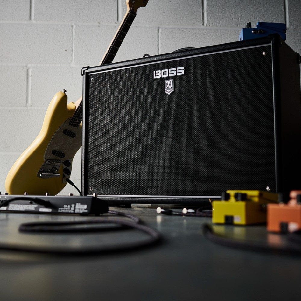 boss guitar combo amplifiers boss katana-100 mkii 100 watt 12 inch guitar amplifier