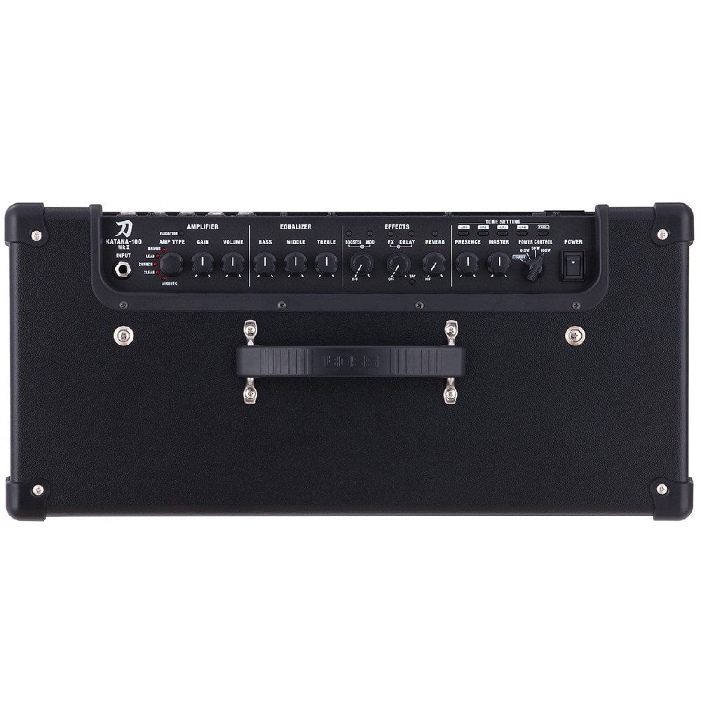 boss guitar combo amplifiers boss katana-100 mkii 100 watt 12 inch guitar amplifier