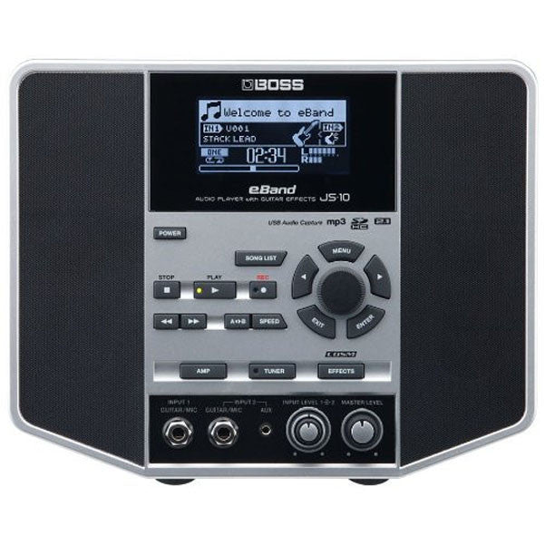 boss guitar processors boss eband js-10 guitar/basstrainer