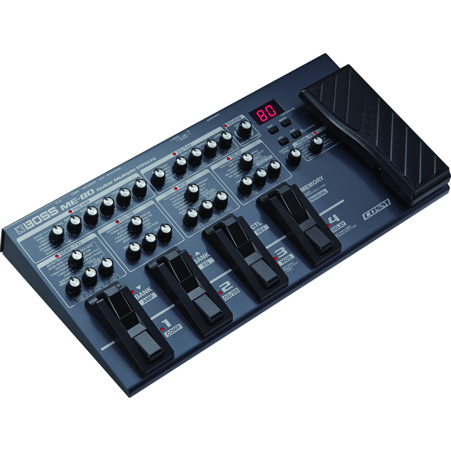 Boss Guitar Processors Boss ME-80 Guitar Multi-Effects Guitar Processor
