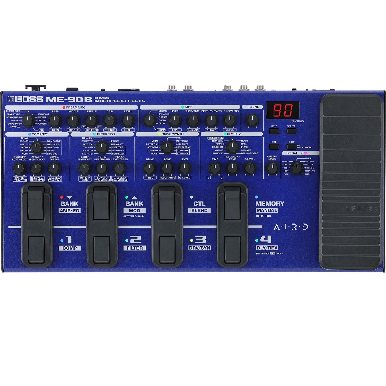 Boss Guitar Processors Boss ME-90B Bass Multiple Effects Processor