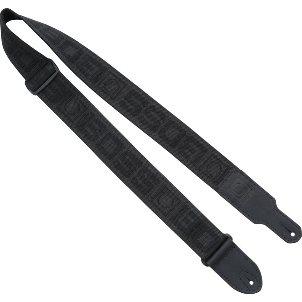 boss guitar straps black with black boss bsm-20 instrument strap