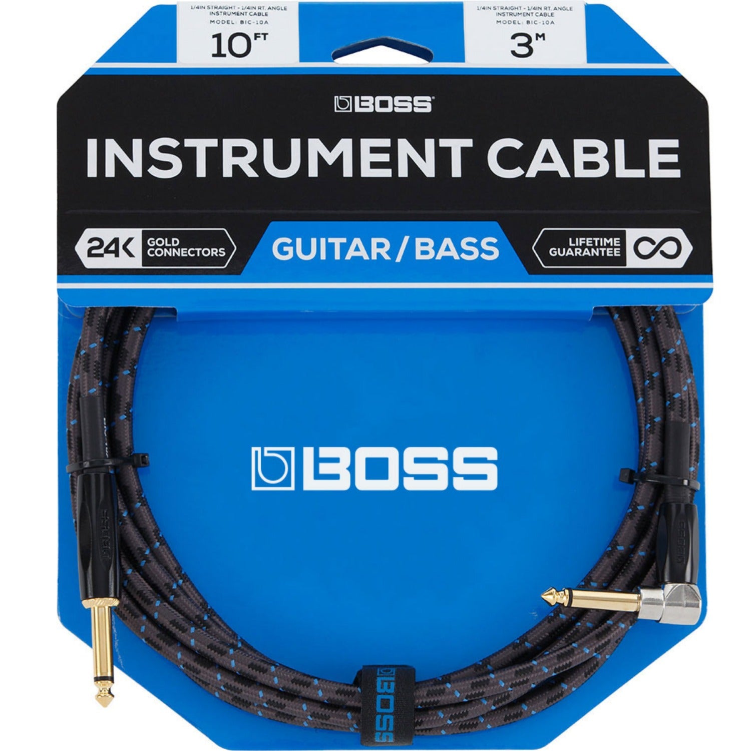 Boss Instrument Cables Boss BIC-10A Instrument Cable