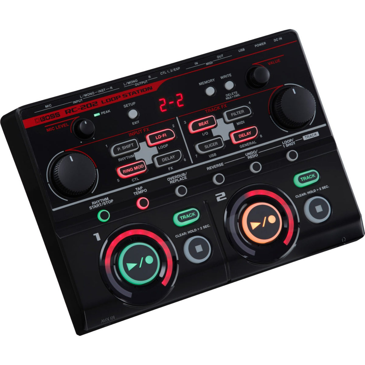 Boss Looper Pedals Boss RC-202 Loop Station Desktop Looper