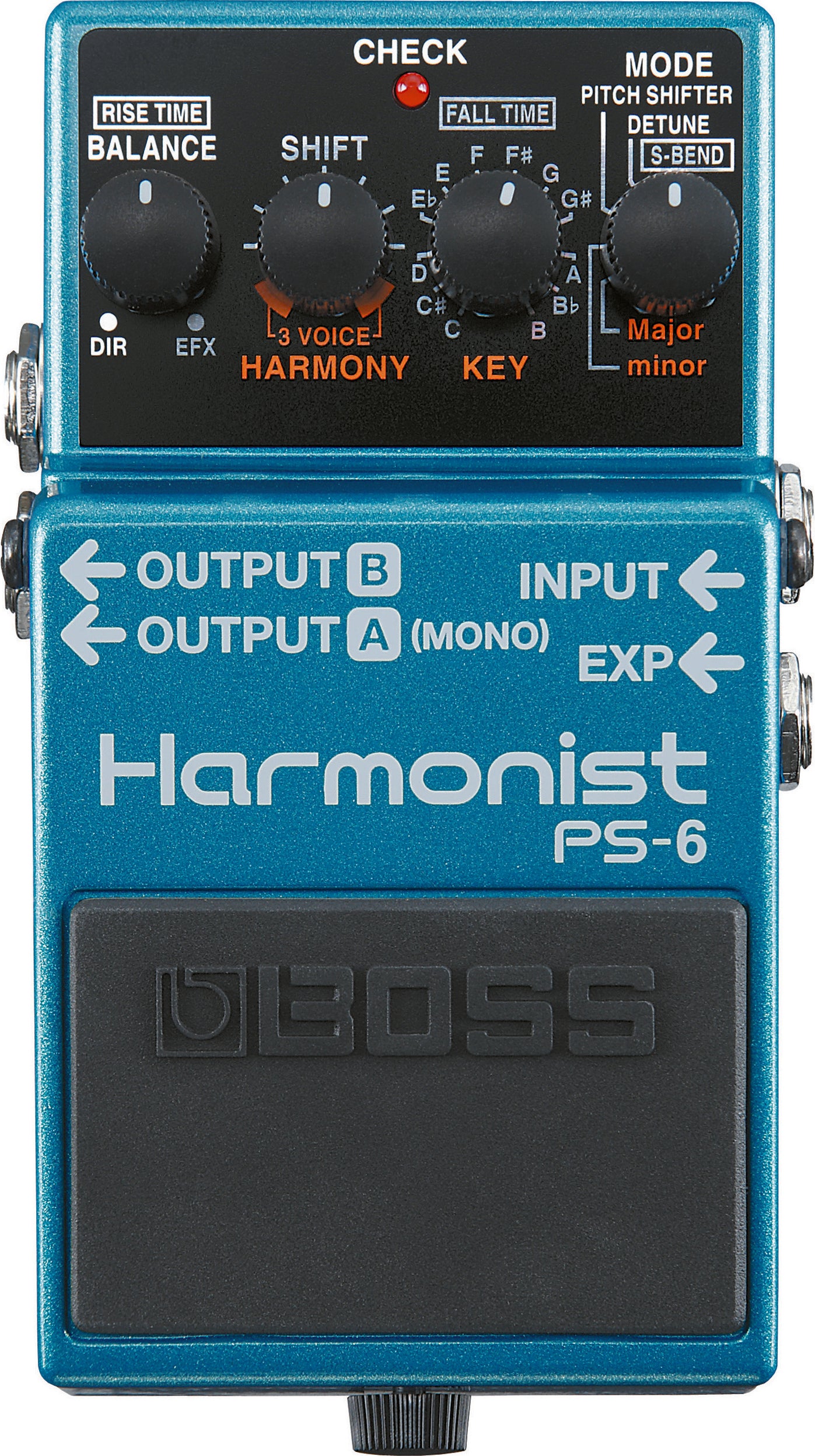 Boss Pitch/Octave Boss PS-6 Harmonist Pitch Shifter Guitar Effects Pedal