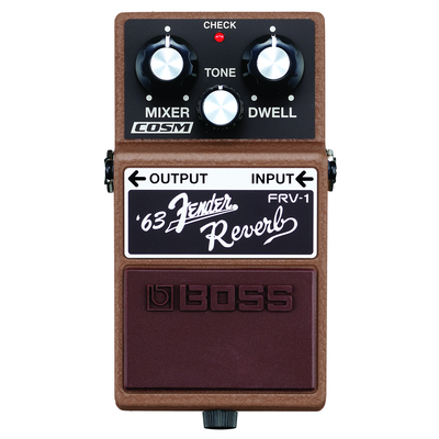Boss FRV-1 '63 Fender Reverb Guitar Effects Pedal
