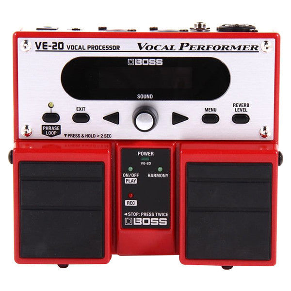 Buy Boss VE20 Vocal MultiEffects Processor with Harmony and Looper