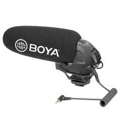 Boya Condenser Microphones Boya BY-BM3031 On-Camera Super-Cardioid Condenser Shotgun Microphone