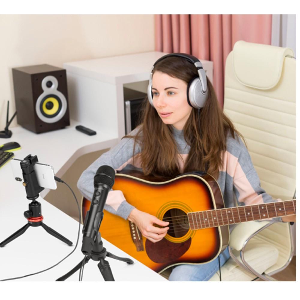 boya condenser microphones boya by-hm2 universal digital cardioid handheld condenser microphone