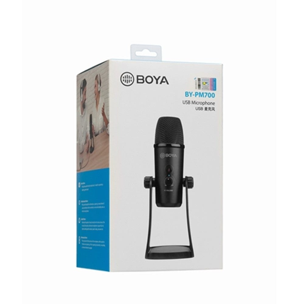 Boya Condenser Microphones Boya BY-PM700 USB Condenser Microphone - Black