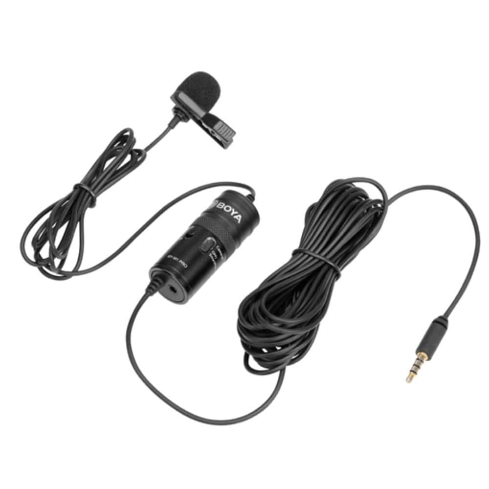 boya lavalier microphones boya by-m1 pro omnidirectional lavalier condenser microphone